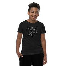 Load image into Gallery viewer, Romans 11:36 Youth Short Sleeve T-Shirt
